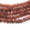 Red Garnet Faceted Onion Drops Briolette Beads Strand Length is 10 Inches and Size 5mm to 6mm approx. AAA Quality ~ Best for Making Designer Jewelry ~ TOP QUALITY ~ DEEP COLOR